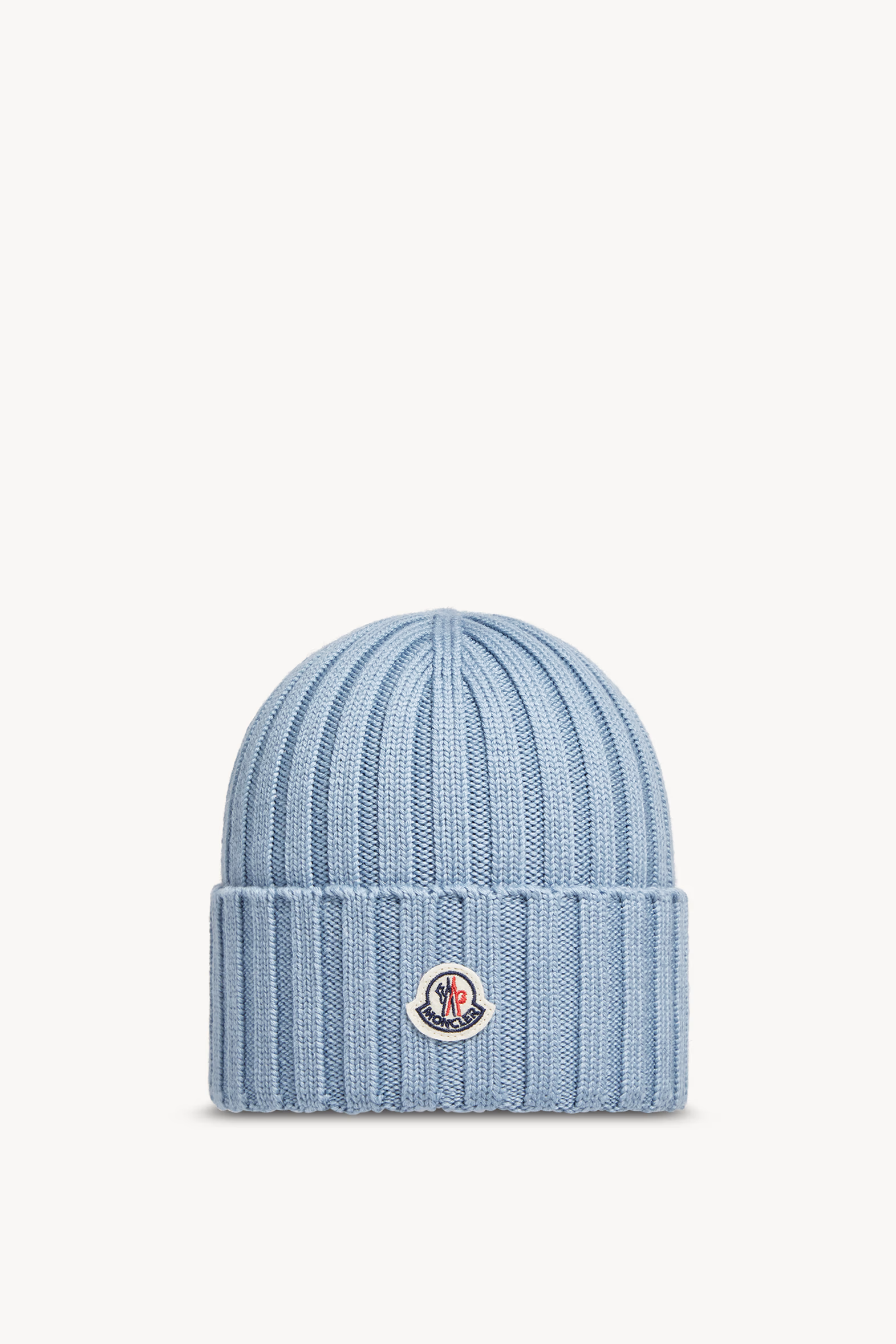 Wool Beanie Women Turquoise Moncler 0